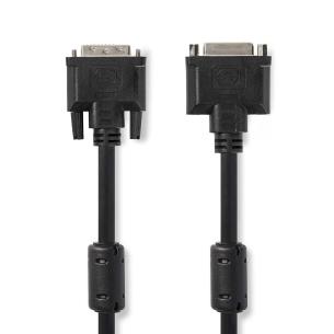 plastikpose sort pvc m 00 2 nikkelplateret 2560x1600 hun 5-pin 24 dvi-i han 5-pin 24 dvi-i dvi-kabel