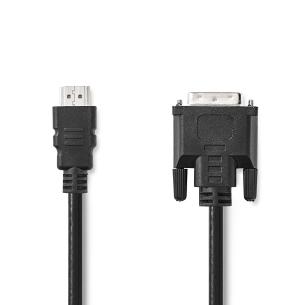 box sort pvc lige m 00 2 nikkelplateret 1080p han 1-pin 24 dvi-d stik hdmi kabel hdmi