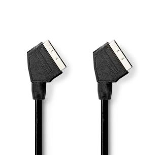box sort pvc runde m 00 2 480p nikkelplateret han scart han scart scart-kabel