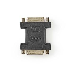 plastikpose sort pvc lige nikkel hun 5-pin 24 dvi-i hun 5-pin 24 dvi-i dvi-adapter