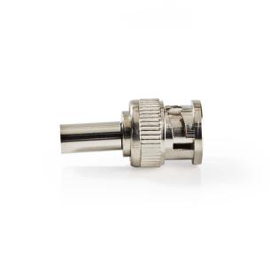plastikpose stk 25 slv stl mm 0 6 kabeldiameter krymp ohm 50 nikkelplateret han lige bnc-stik