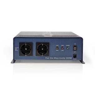 bl sikring sinuskurve ren 85 effektivitet skrueterminal 3 7 cee f type sokkel w 4000 peak-effekt w 2000 hz 50 v 230 2 strmudgangsforbindelse enhedens vdc 12 indgangsspnding sinusblge ren med vekselretter