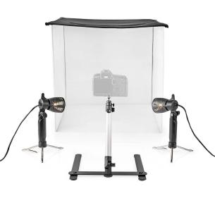 sammenklappeligt k 6500 cm 60 x 60 fotostudiest nedis