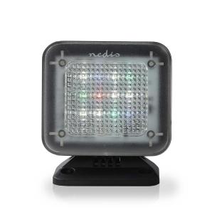 sort usb-forsynet timer indbygget attrap-tv nedis