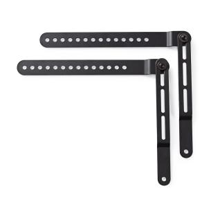 sort stl drejes kan roterede kg 10 et tv p fastmonteret universal beslag soundbar nedis