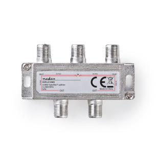 slv zinc ohm 75 impedans 4 output antal 1 input antal db 5 11 mhz 2400 - 5 splitter satellit