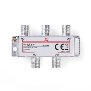 alloy zinc ohm 75 4 output antal db 0 8 indsttelse af tab mhz 1000 - 5 splitter catv
