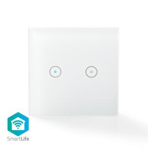 hvid glas ios android w 1000 vgbeslag dobbelt wi-fi vgkontakt smartlife nedis
