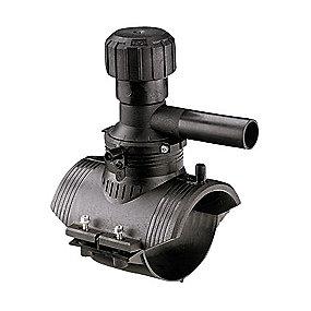 pe100-sdr11 360 roterbar bor indb med pn16 160x32mm anboringsbjle pe plus elgef fischer georg