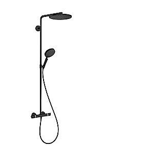 sort mat 1jet showerpipe powderrain 240 s select raindance hansgrohe