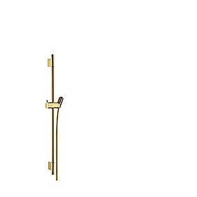 guld-optik poleret cm 160 bruserslange med cm 65 glidestang puro s unica hansgrohe