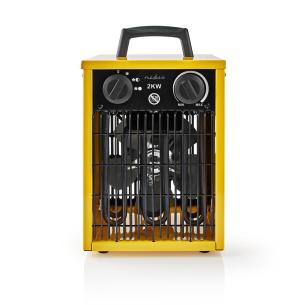 gul hndtag integrerede ip24 varmeindstillinger 2 termostat justerbar w 2000 1000 varmeblser industriel nedis