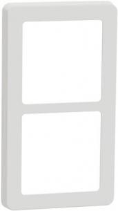 hvid vandret modul 2x1 ramme design 63 base fuga lk