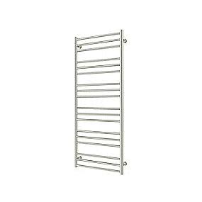 fjernvarme central til tilslutning 2 1 lige rustfrit 1210x500mm hndklderadiator sorano strmberg