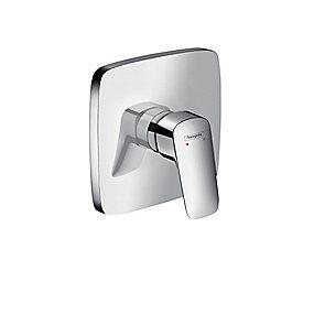 krom indbygning til brusearmatur 1-grebs logis hansgrohe