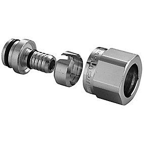 forkromet mm 0 16x2  til dn15 kobling alupex frese