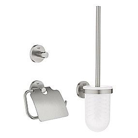supersteel krog papirholder brstest 1 i 3 tilbehrsst essentials grohe
