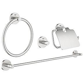 supersteel papirholder krog -ring hndkldeholder 1 i 4 tilbehrsst essentials grohe