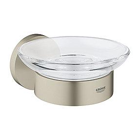 nikkel brstet holder med sbeskl essentials grohe