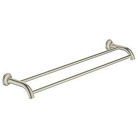nikkel brstet mm 626 hndkldestang dobbelt authentic essentials grohe
