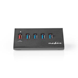 usb 5x gbps 5 drevet usb strmforsyning gen1 2 3 usb 0 qc3 5-port usb-hub