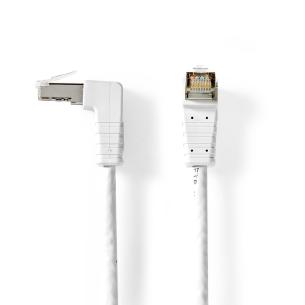 hvid m 00 5 vinklet rj45-hanstik - rj45-hanstik utp-netvrkskabel f cat6