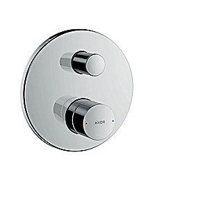 krom zero-greb med indbygning til brus kar til termostatarmatur uno axor hansgrohe