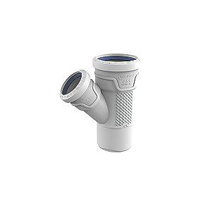 stjdmpende hvid 45 mm 50 75 grenrr pp-m as wavin