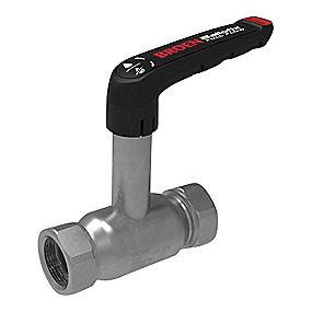 stl forzinket muffe-muffe hndtag og spindel hj med dn15 2 1 flow full kuglehane ballofix broen