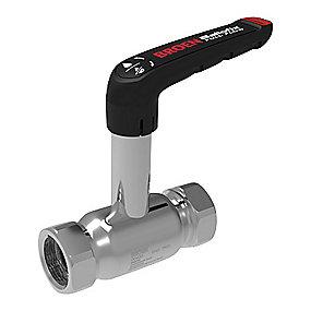 stl rustfrit muffe-muffe hndtag og spindel hj med dn40 2 1 1 flow full kuglehane ballofix broen