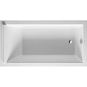 indbygning t 170x90 badekar starck duravit