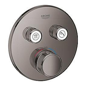 graphite hard ventiler 2 med termostat forplade brus smartcontrol grohtherm grohe