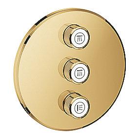 sunrise cool st kontrol volume triple forplade smartcontrol grohtherm grohe