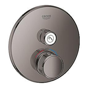 graphite hard ventil 1 med termostat forplade brus smartcontrol grohtherm grohe