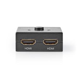 anthracite metal gbps 6 60hz 4k output hdmi 2x output hdmi 1x -indgang hdmi 2x input hdmi 1x 3-port switch hdmi