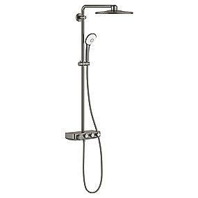 graphite hard brstet - vg til termostat duo 310 smartcontrol brusesystem euphoria grohe