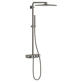 graphite hard brstet - vg til termostat duo 310 smartcontrol brusesysystem cube euphoria grohe
