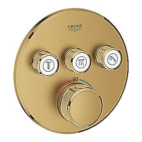 sunrise cool brstet ventiler 3 med termostat forplade brus smartcontrol grohtherm grohe
