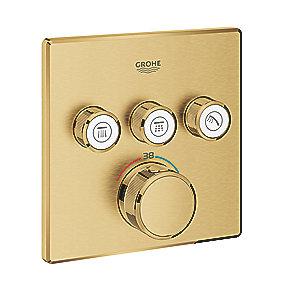 sunrise cool brstet forplade ventiler 3 indbyg til termostat 3sc smartcontrol grohtherm grohe