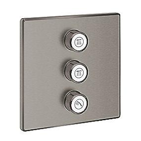 graphite hard brstet st kontrol volume triple overdel ventil smartcontrol grohtherm grohe