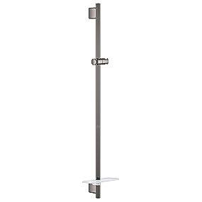 graphite hard poleret - vgholdere med 900mm brusestang smartactive rainshower grohe