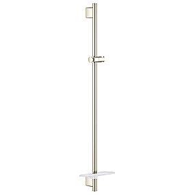 nikkel poleret - vgholdere med 900mm brusestang smartactive rainshower grohe