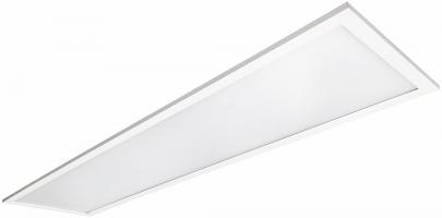 ugr nedhngt 1295x295mm lumen 4100 3000k 40w ii lux led-panel malmbergs