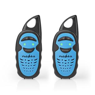 sort bl timer 3 til op ptt 3 kanaler frekvens km 3 til op hndst 2 set walkie-talkie nedis