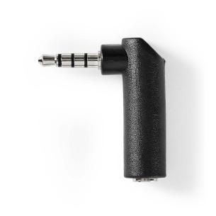 box stk 1 sort metal 90 vinkel nikkelplateret hunstik mm 5 3 hanstik mm 5 3 adapter audio stereo