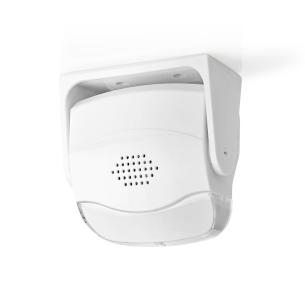 vg loft 10 detektorvinkel m 10 1 detektoromrde db 80 aaa 3x batteri dralarm detektor bevgelses nedis