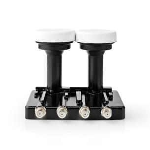 hvid db 52-67 konverteringsydelse db 85 0 stjfigurinterval f-connector 4x udgangsforbindelse 3 4 monoblock quad lnb