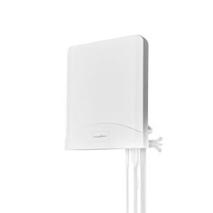hvid db 6 forstrkning mhz 698-5000 udendrs og indendrs 5g 4g 3g gsm antenne 4g 3g nedis