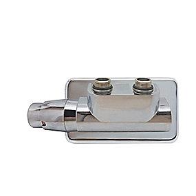 krom side hjre i fremlb fler inkl returtermostat vinkelbende ventilst 50mm rtl twin kriss