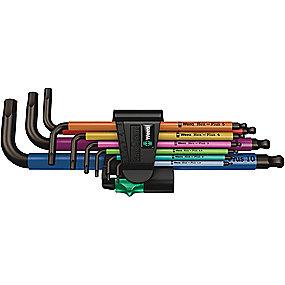 st hex-plus 9 950 - ngler farvemarkerede dele 9 vinkelnglest wera